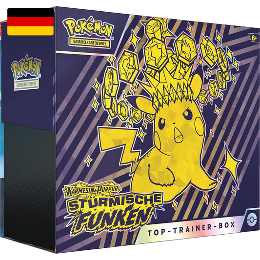 Pokemon TCG Karmesin & Purpur - Stürmische Funken - Top Trainer Box